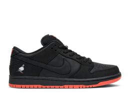 Nike: Чёрные кроссовки  Dunk Low Pro SB