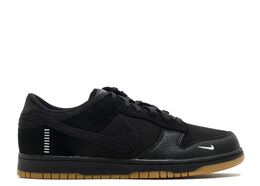 Nike: Чёрные кроссовки  Dunk Low