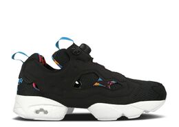 Reebok: Чёрные кроссовки  InstaPump Fury