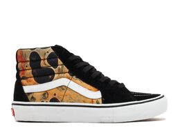 Vans: Чёрные кроссовки  Sk8-Hi