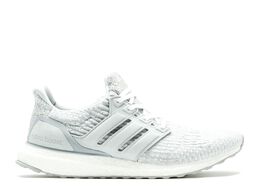 Adidas: Серые кроссовки  UltraBoost