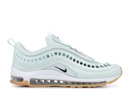 Nike: Зелёные кроссовки  Air Max 97