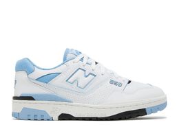 New Balance: Голубые кроссовки  550