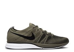 Nike: Зелёные кроссовки  Flyknit Trainer