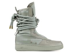 Nike: Зелёные кроссовки  Air Force 1 High