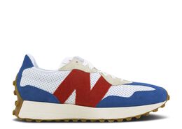 New Balance: Белые кроссовки  327