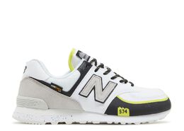 New Balance: Белые кроссовки 