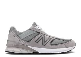 New Balance: Серые кроссовки 