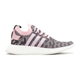 Adidas: Розовые кроссовки  NMD_R2 Primeknit