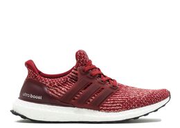 Adidas: Бордовые кроссовки  UltraBoost