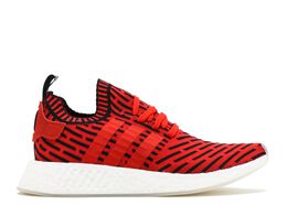 Adidas: Красные кроссовки  NMD_R2 Primeknit