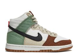 Nike: Белые кроссовки  Dunk High