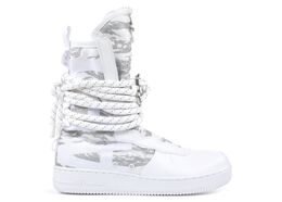 Nike: Белые кроссовки  Air Force 1 High