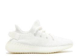 Adidas: Белые кроссовки  Yeezy Boost 350 v2