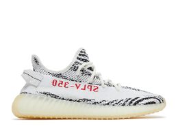 Adidas: Белые кроссовки  Yeezy Boost 350 v2 Zebra