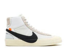 Nike: Белые кроссовки  Blazer Mid