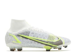 Nike: Белые кроссовки  Mercurial