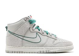 Nike: Зелёные кроссовки  Dunk High SE