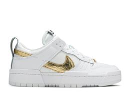 Nike: Белые кроссовки  Dunk Low Disrupt