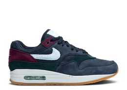 Nike: Тёмные кроссовки  Air Max 1 Premium