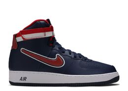 Nike: Синие кроссовки  Air Force 1 High