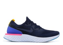 Nike: Синие кроссовки  Epic React Flyknit