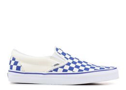 Vans: Синие кроссовки  Classic Slip On