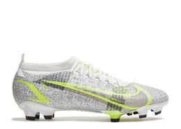 Nike: Серебристые кроссовки  Mercurial