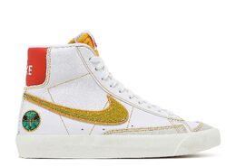 Nike: Белые кроссовки  Blazer Mid