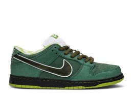 Nike: Зелёные кроссовки  Dunk Low