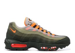 Nike: Зелёные кроссовки  Air Max 95