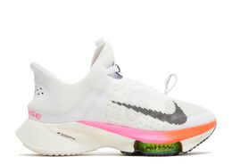 Nike: Белые кроссовки  Air Zoom