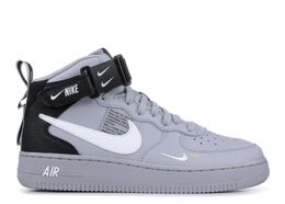 Nike: Серые кроссовки  Air Force 1