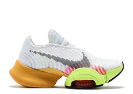 Nike: Белые кроссовки  Air Zoom