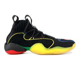 Adidas: Чёрные кроссовки  Crazy BYW