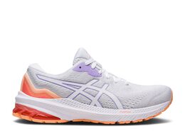 Asics: Белые кроссовки  GT-1000