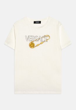 Versace: Футболка с принтом