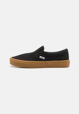 Vans: Чёрные мокасины  Classic