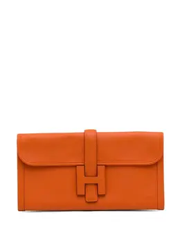 Hermès Pre-Owned: Оранжевый клатч