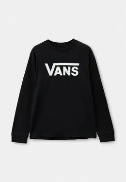 Vans: Чёрный свитшот 