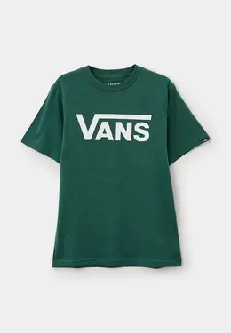 Vans: Зелёная футболка