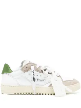 Off-White: Белые кроссовки 