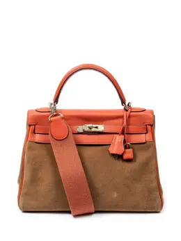 Hermès Pre-Owned: Оранжевая сумка 