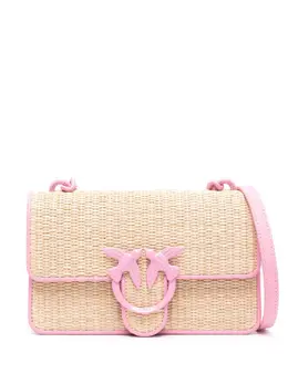 PINKO: Бежевая сумка  Love