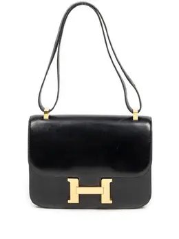 Hermès Pre-Owned: Чёрная сумка 