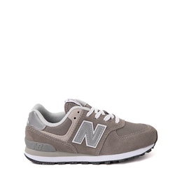 New Balance: Серые кроссовки  574