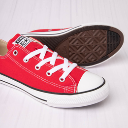 Converse: Красные кроссовки  Chuck Taylor All Star