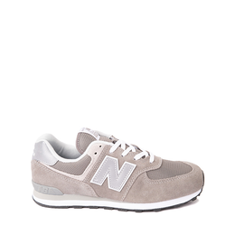 New Balance: Серые кроссовки  574