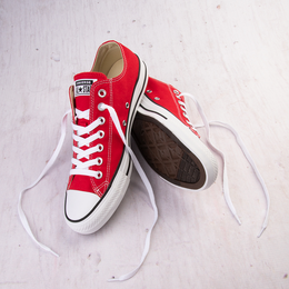 Converse: Красные кроссовки  Chuck Taylor All Star