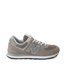 New Balance: Серые кроссовки  574